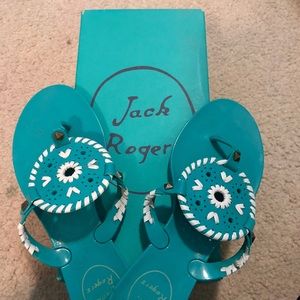 Jack Rogers jelly sandals
